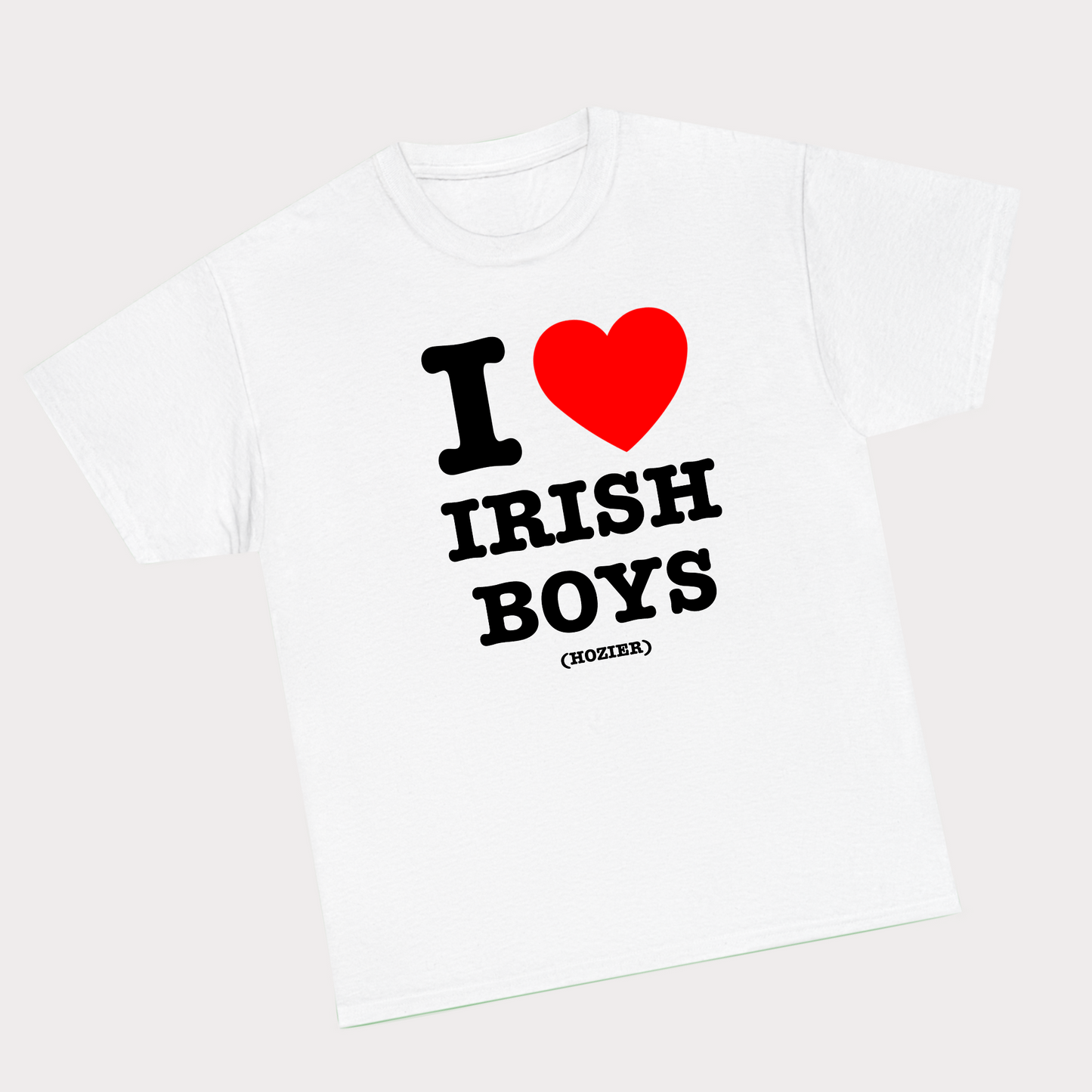 I heart Irish Boys (Hozier) - Red