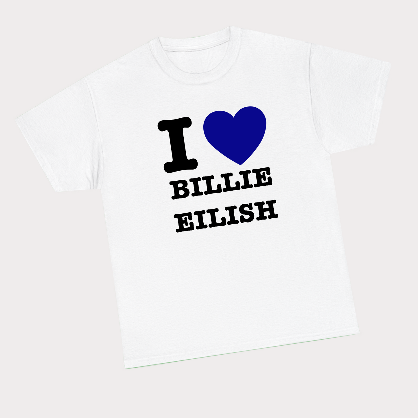 I heart Billie - Blue heart