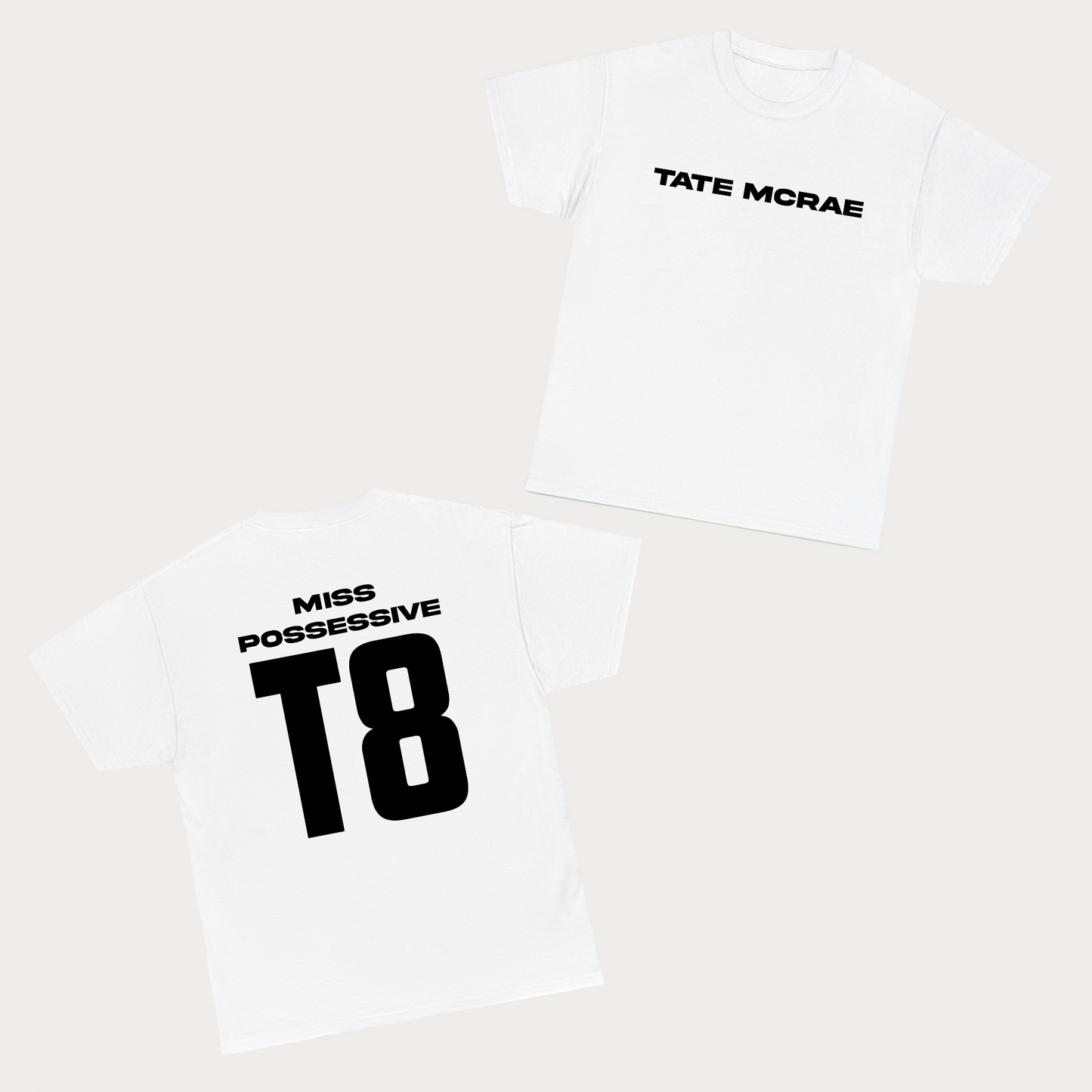 Miss Possession T8 Tee - Black Text