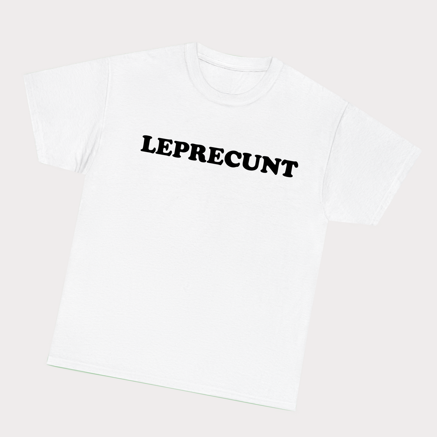 Leprecunt - Black Text