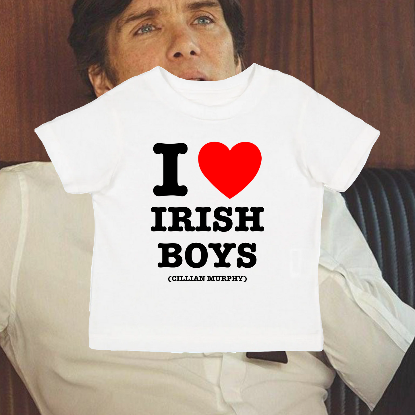 I heart Irish Boys (Cillian Murphy) - Red