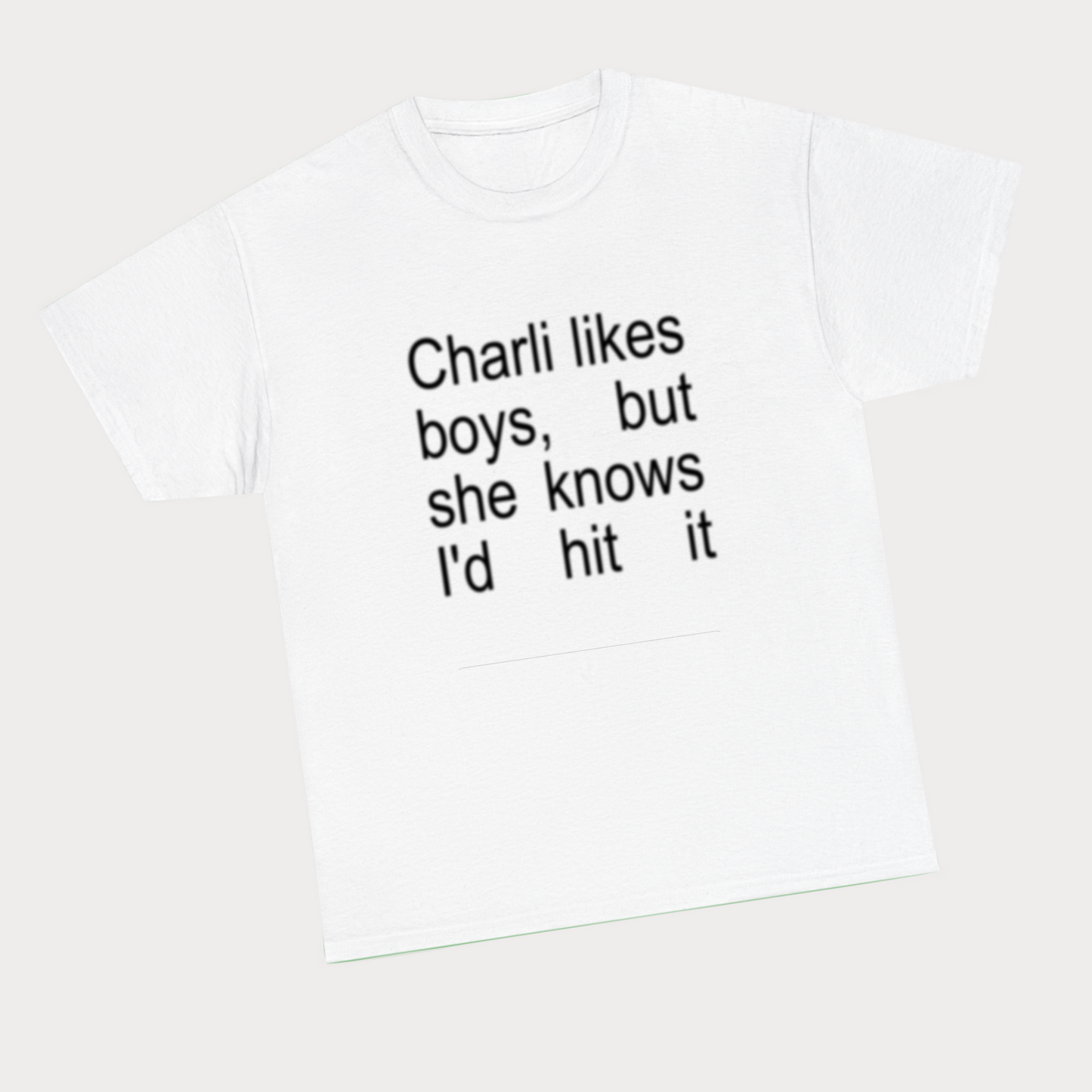 Charli likes boys - tee