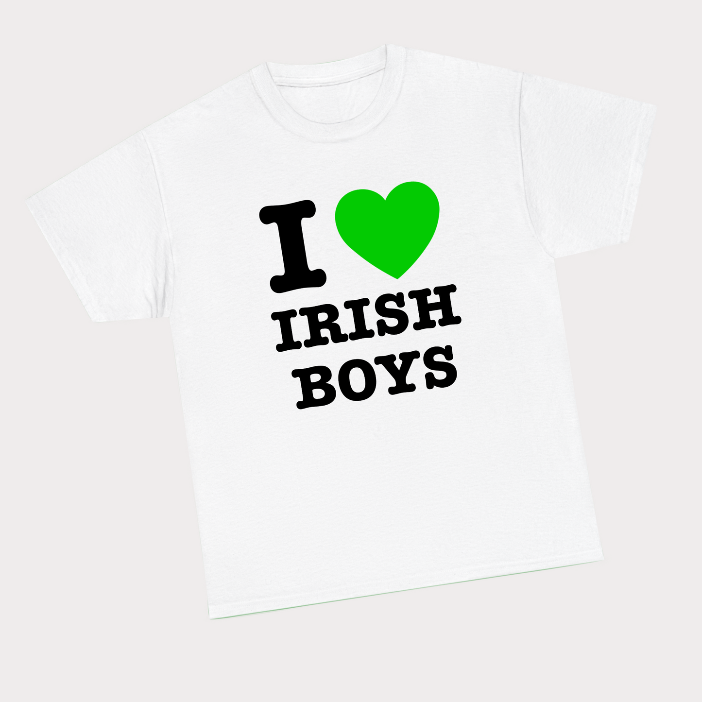 I heart Irish boys - Green