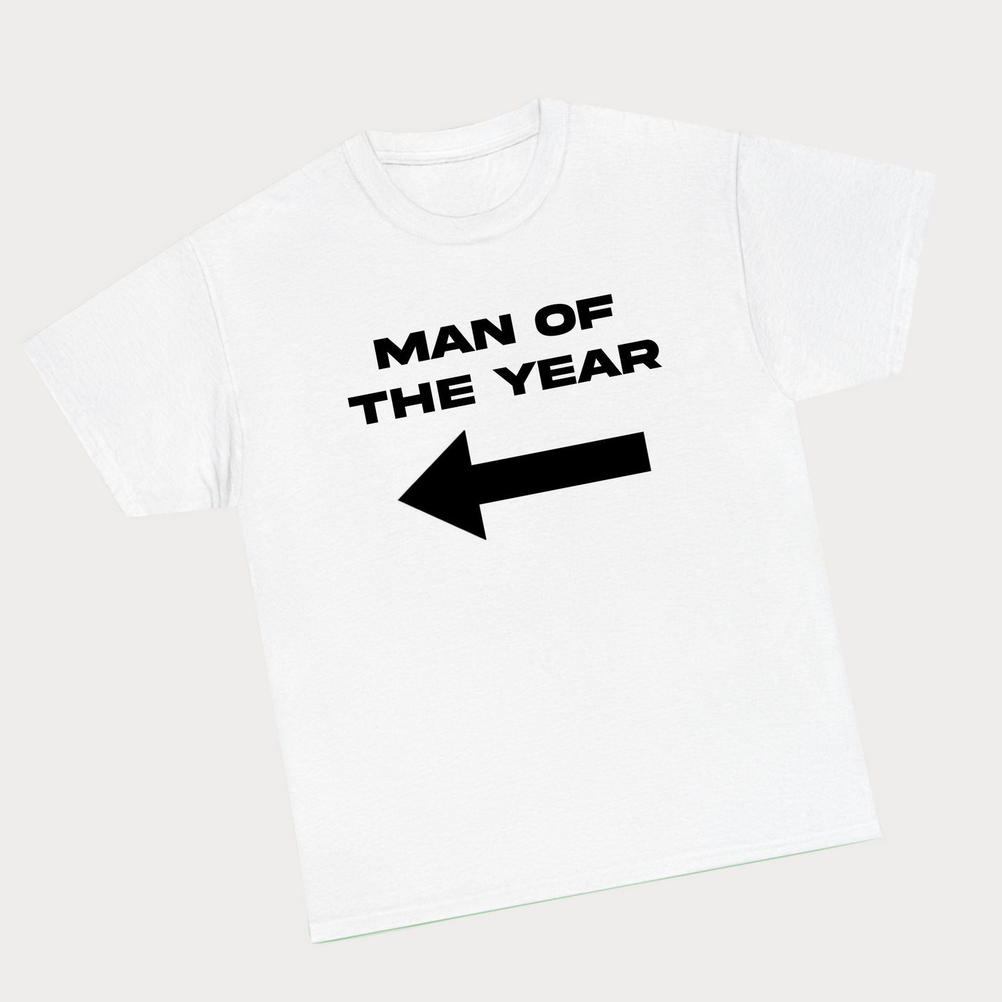 Man of the year arrow tee