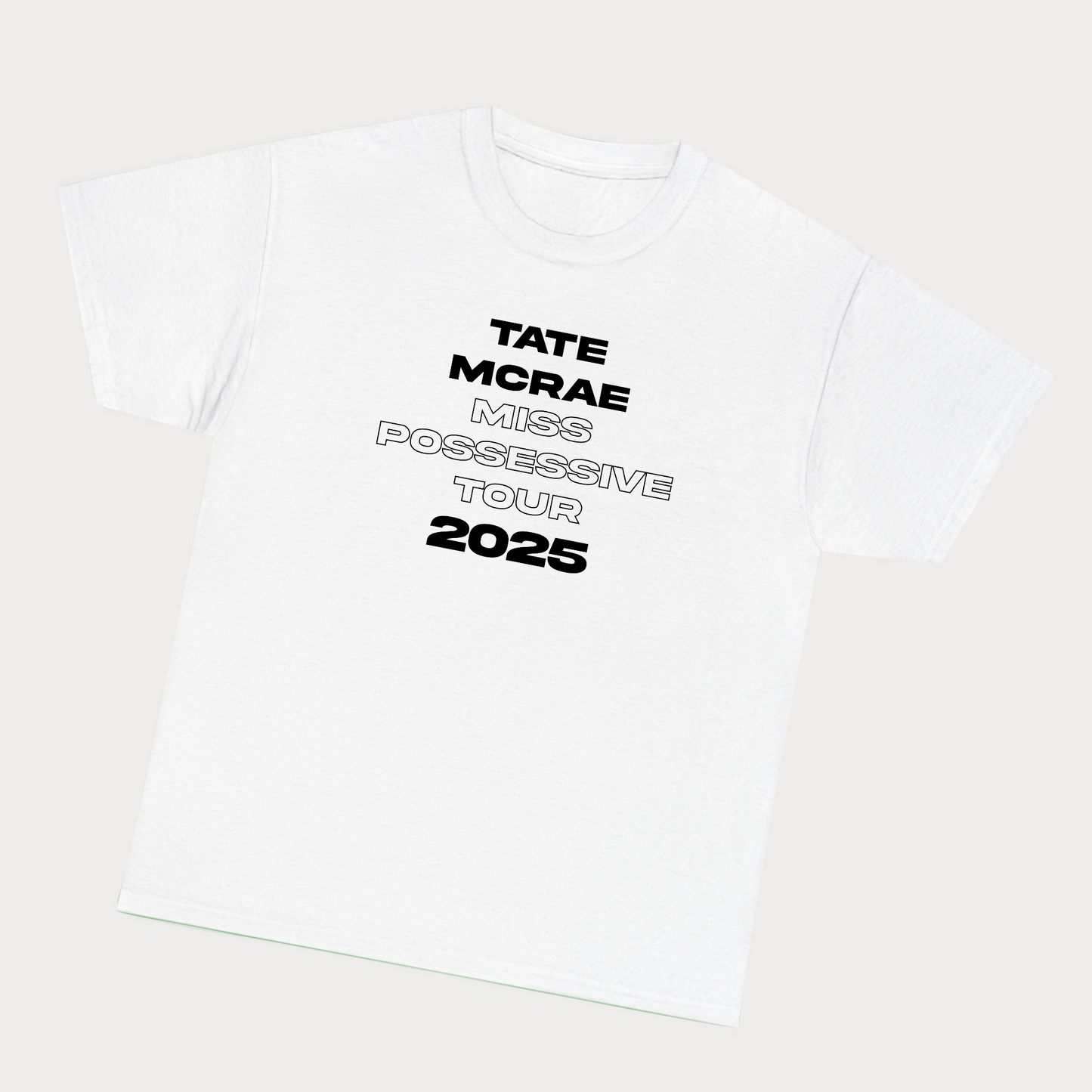 Tate McRae World Tour Tee