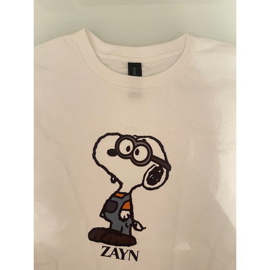 Minion x zayn x dog tee - xs baby tee