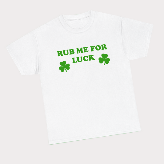 Rub me for luck tee