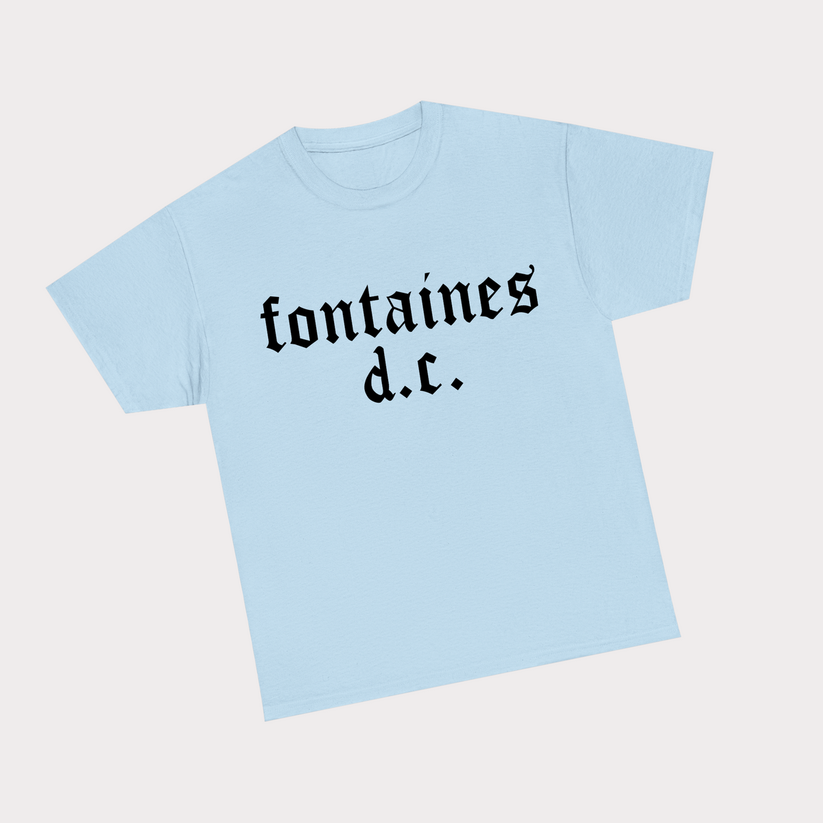 Fontaines D.C. - Light Blue Tee