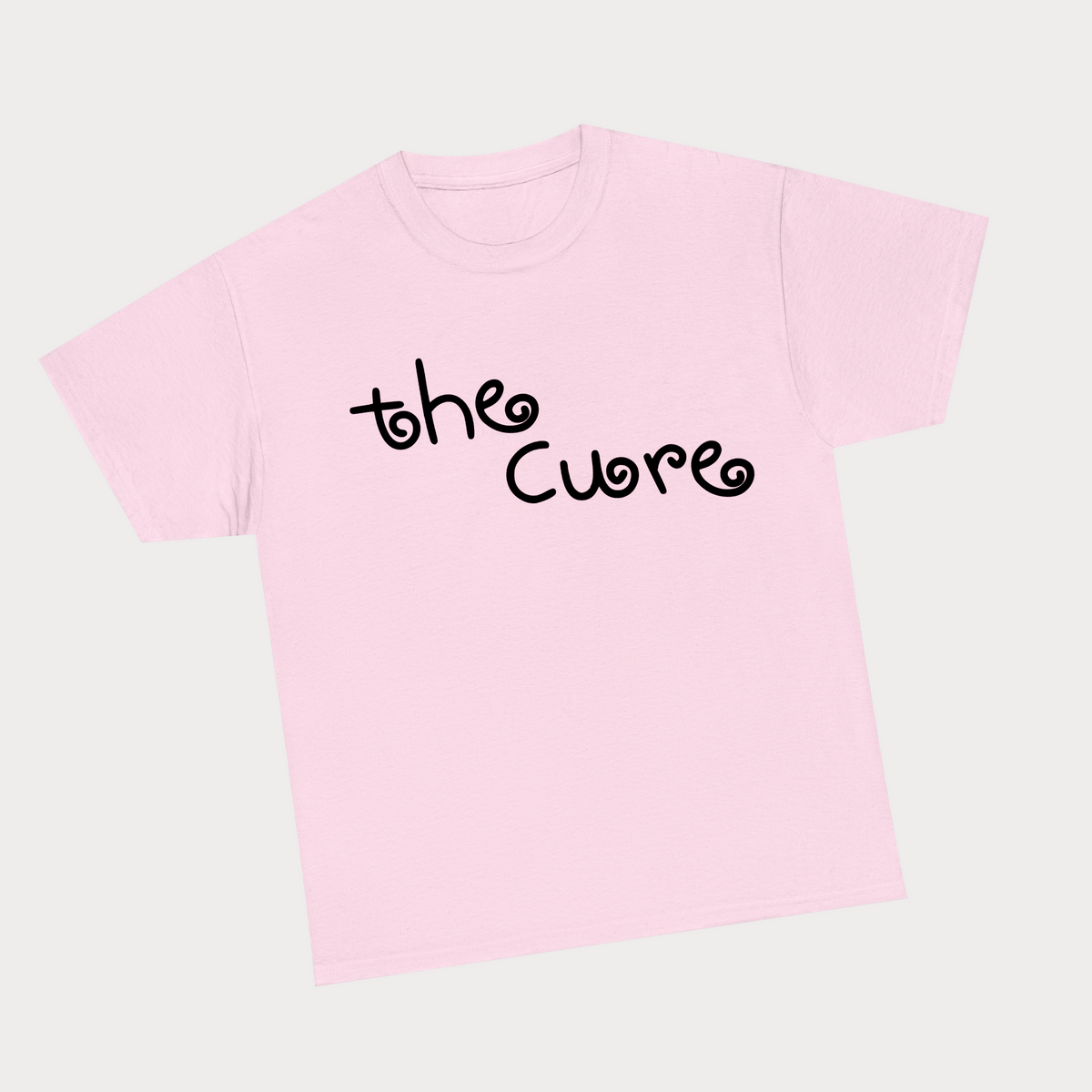 the cure Tee - Light Pink