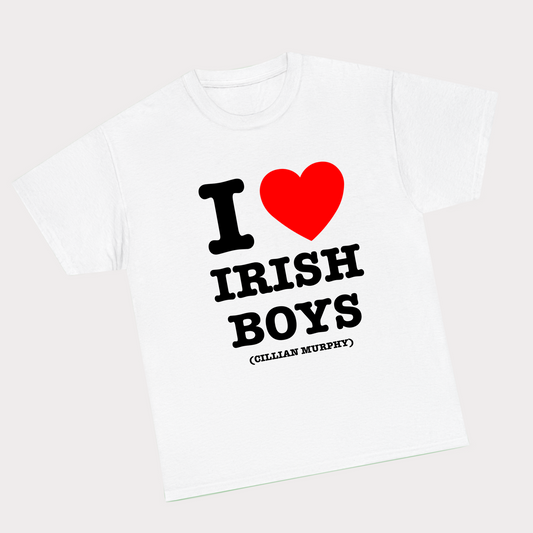 I heart Irish Boys (Cillian Murphy) - Red