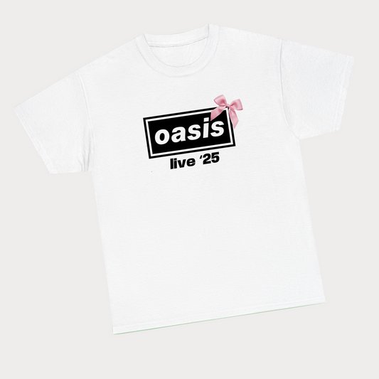 Oasis live 25 x Bow Tee