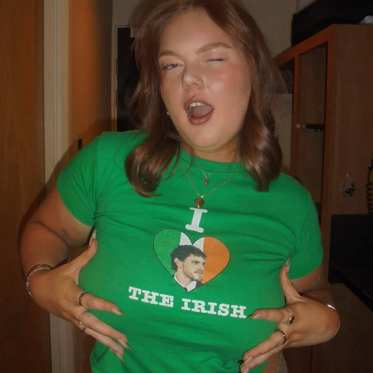 I heart the Irish (paul Mescal) green tee