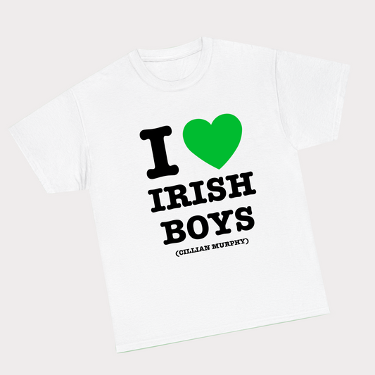 I heart Irish Boys (Cillian Murphy) - Green
