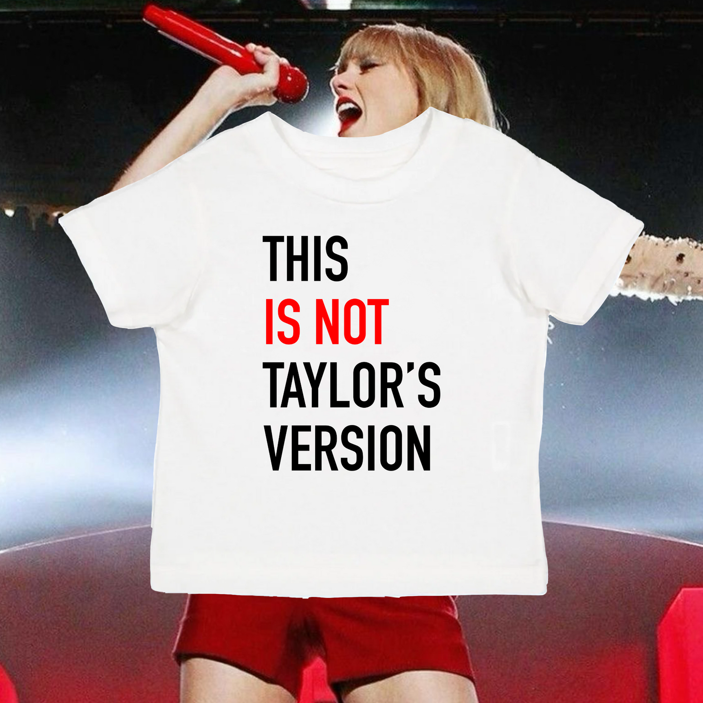 this is not taylors verison top - taylor swift