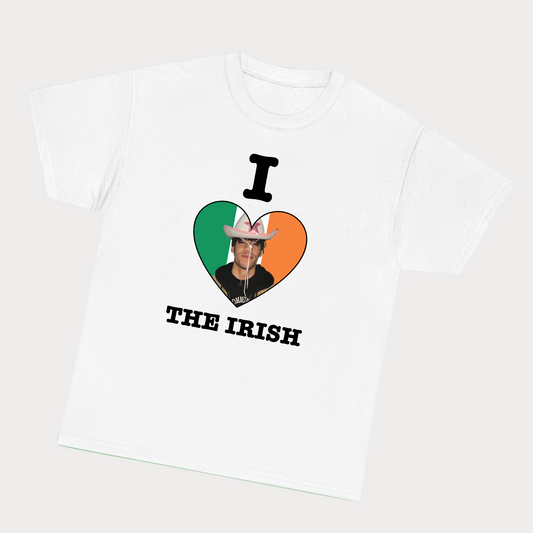 I heart the Irish (Josh Jenkinson) white tee