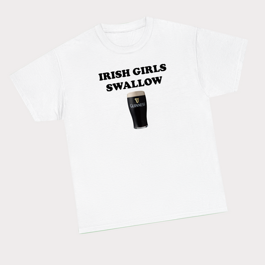 Irish girls swallow tee