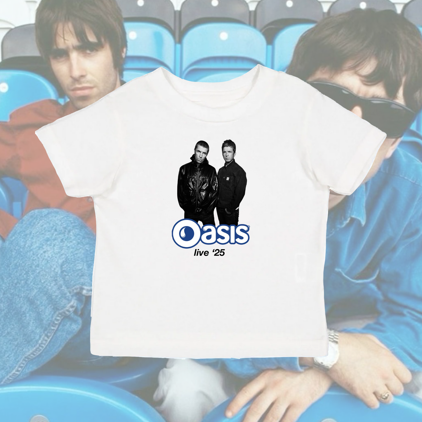 Oasis drink logo inspired tee