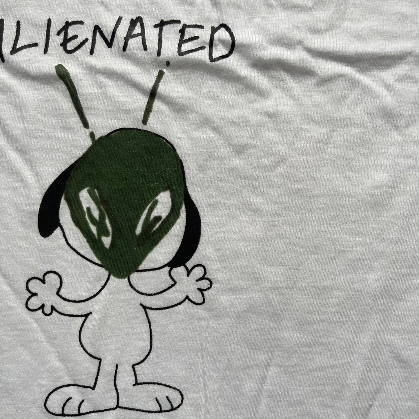 Alienated Zayn Tee - Medium Baby tee