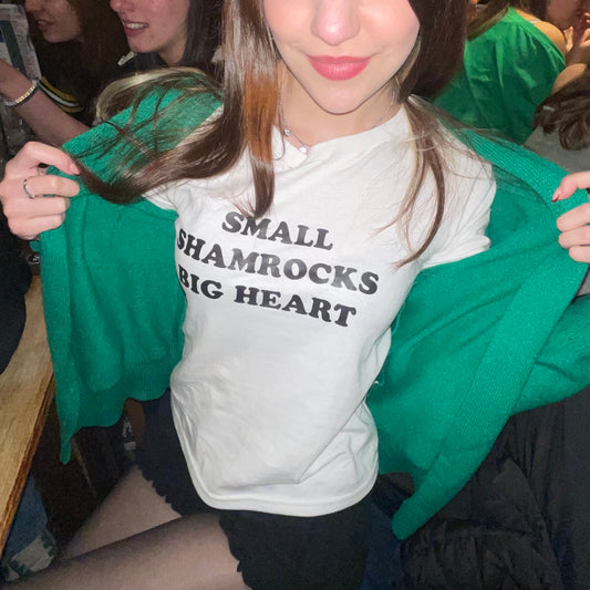 Small shamrocks, Big Heart Tee