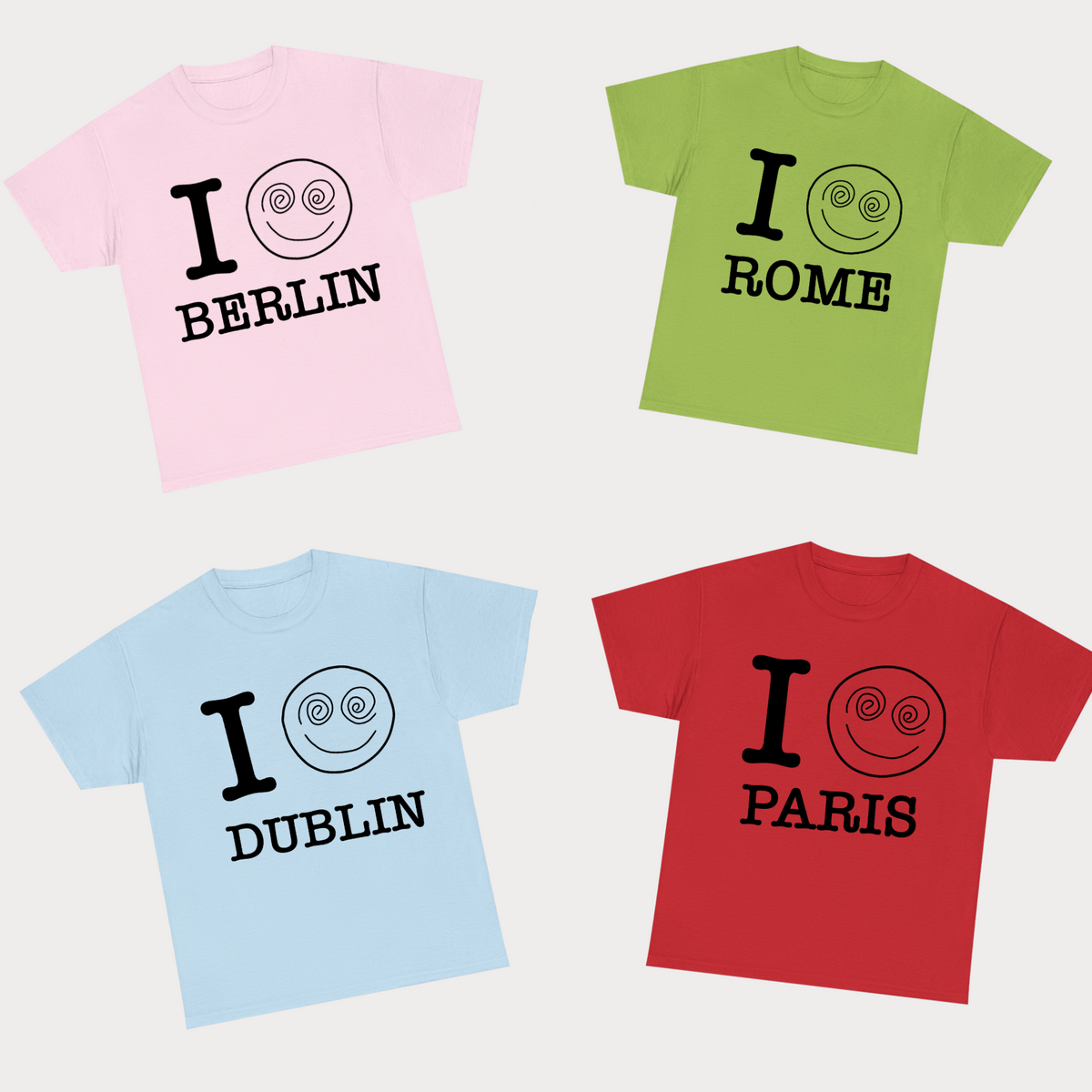 I Smiley (City) - Harry Styles Inspired Colourful Baby Tee