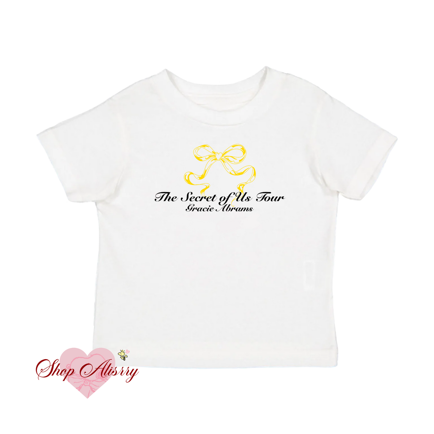 The secret of us tee - gracie abrams