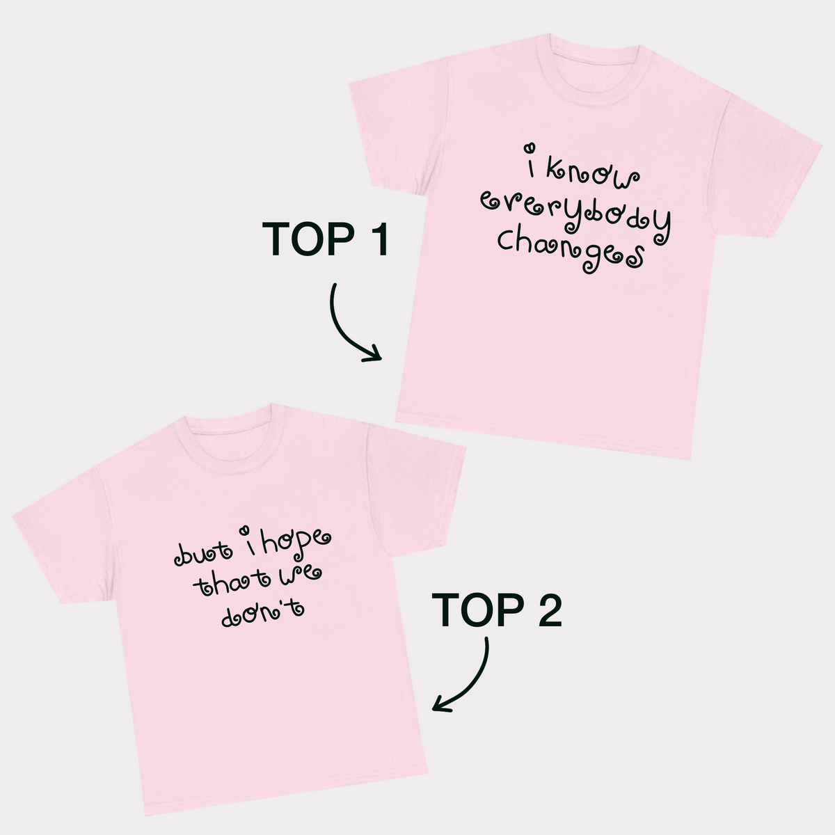 Olivia Rodrigo Matching tops