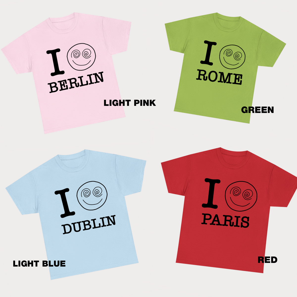I Smiley (City) - Harry Styles Inspired Colourful Baby Tee