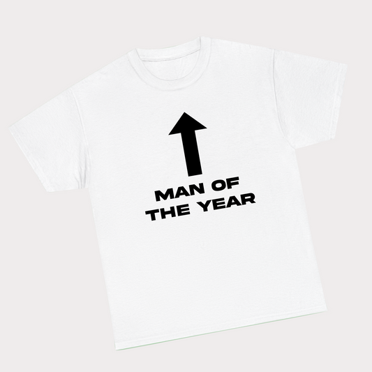 Man of the year arrow tee
