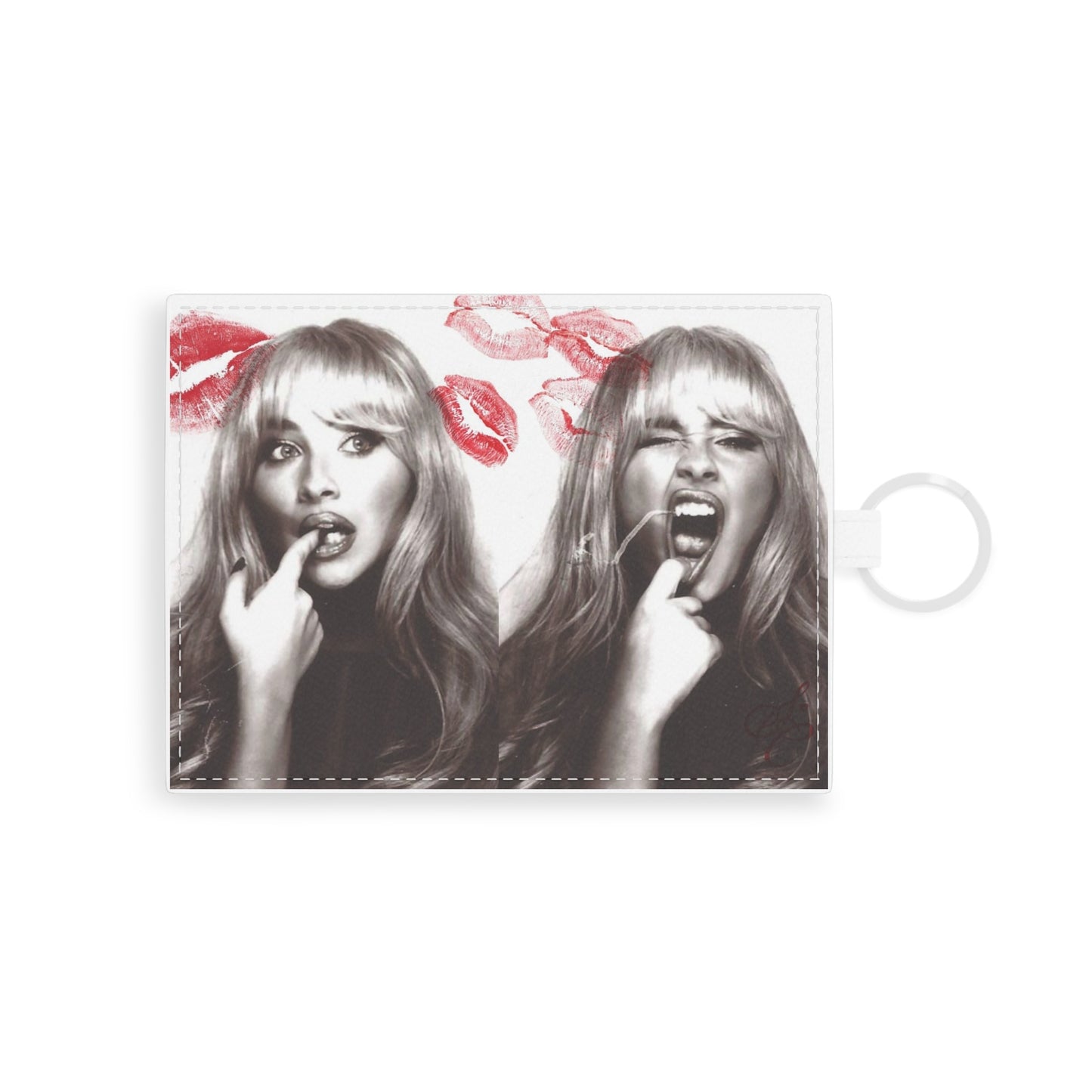 Leather Sabrina Carpenter Cardholder/Wallet