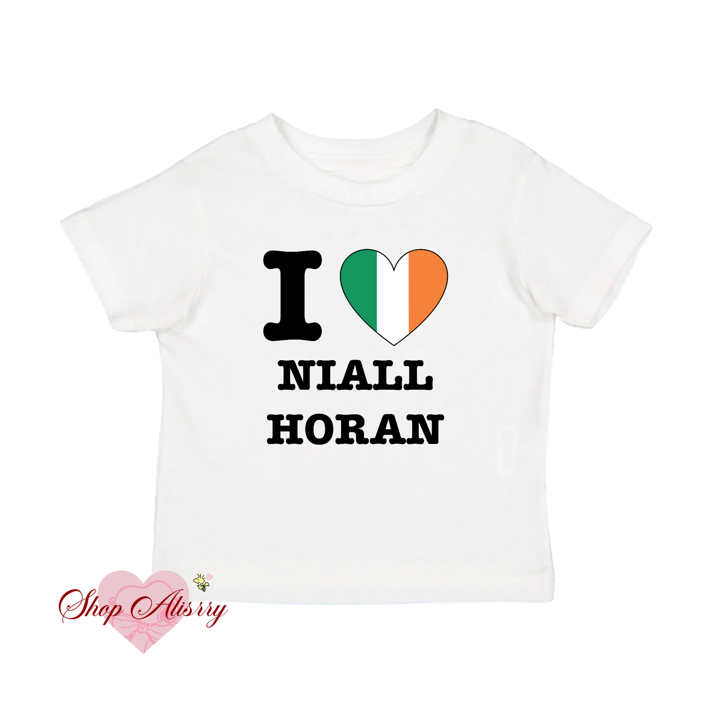 I heart Niall - Irish flag