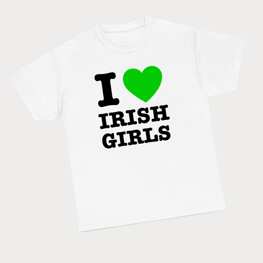 I Heart Irish Girls Tee - Green