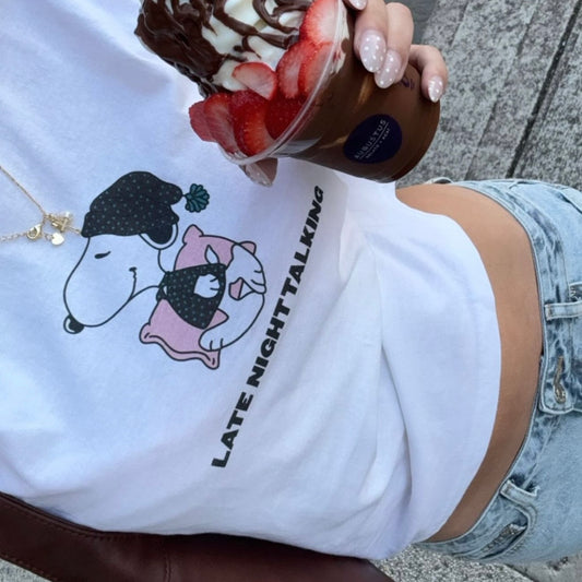 Late Night Talking x Dog Tee