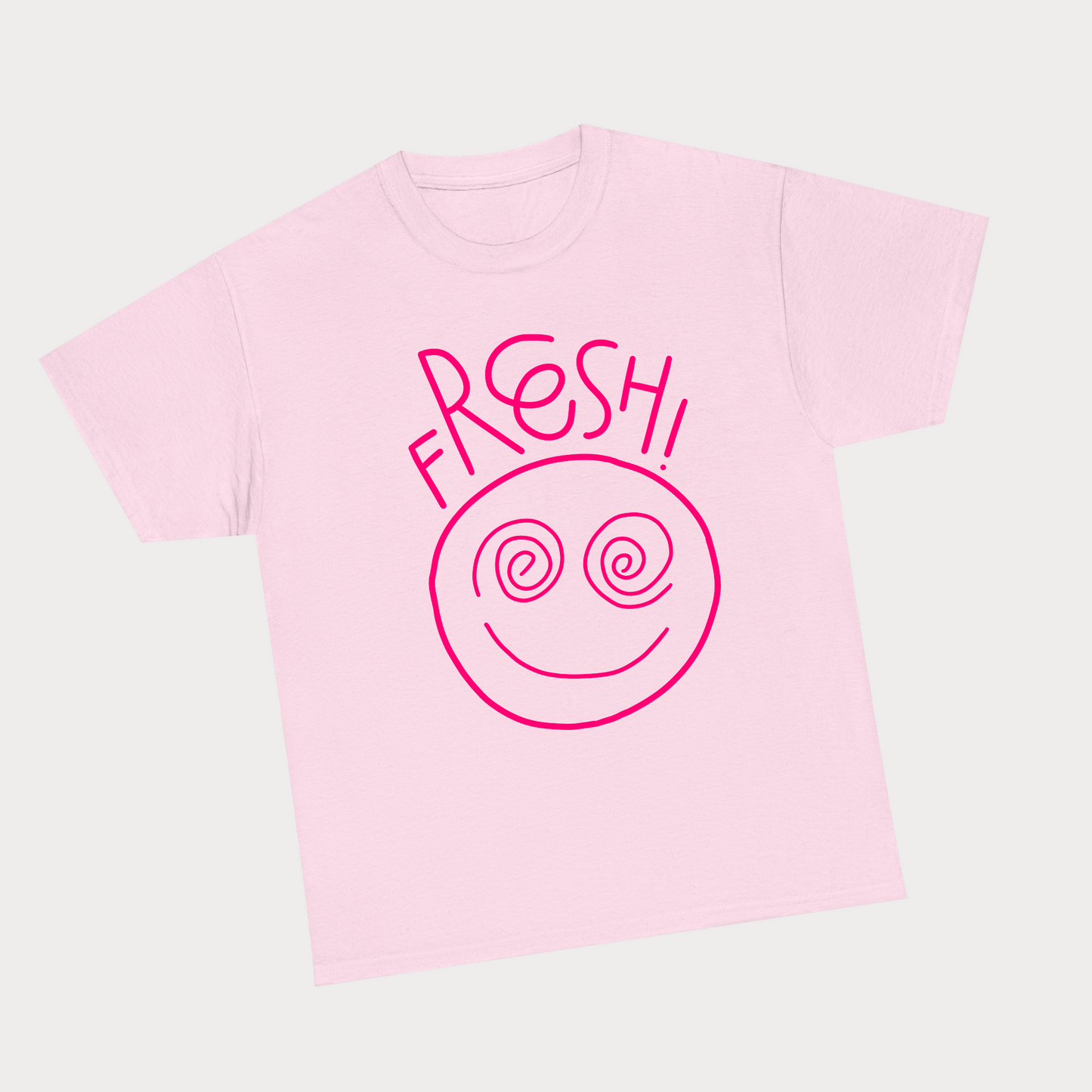 Harry Fresh Smiley - Pink Tee