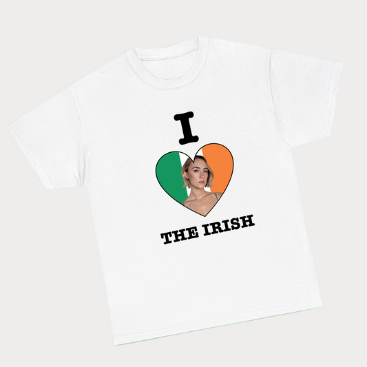 I heart the Irish (Saoirse Ronan) white tee