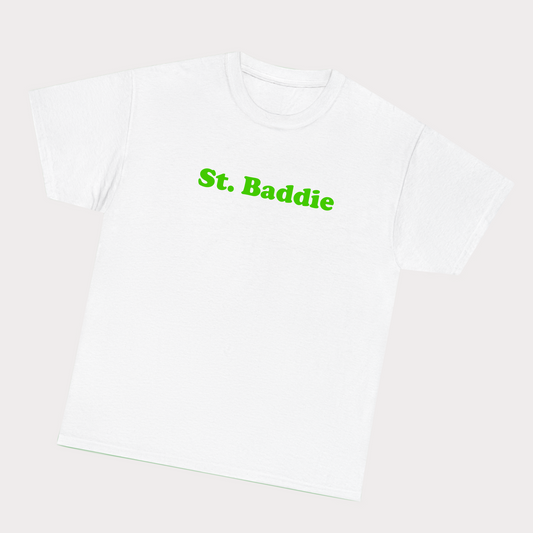 St Baddie - Green Text