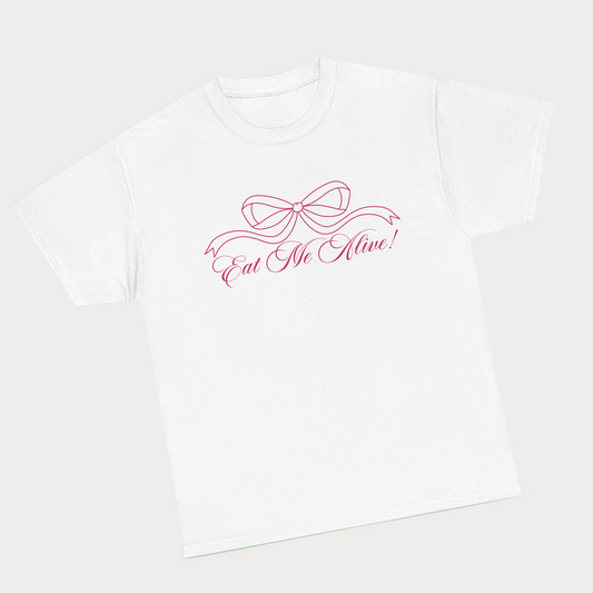 Eat Me Alive Bow Tee