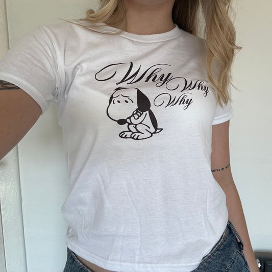 Why, Why, Why x Dog Tee