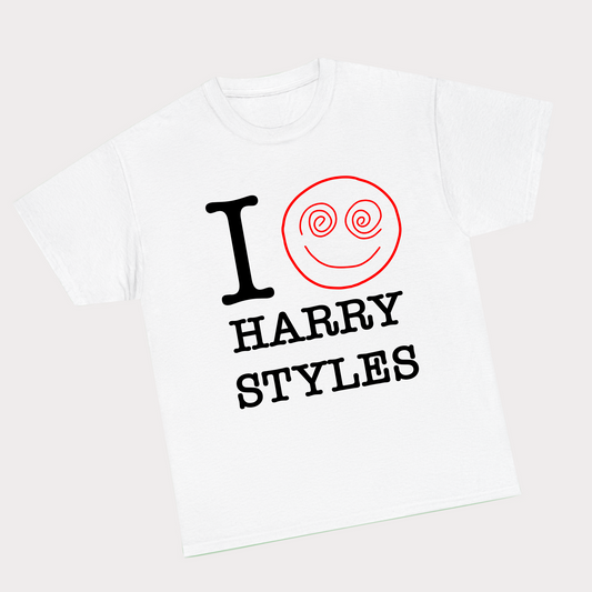 I Smiley Harry Styles - White Tee