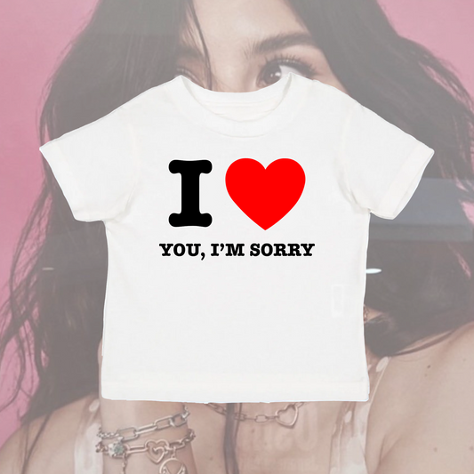 I Heart you I’m Sorry