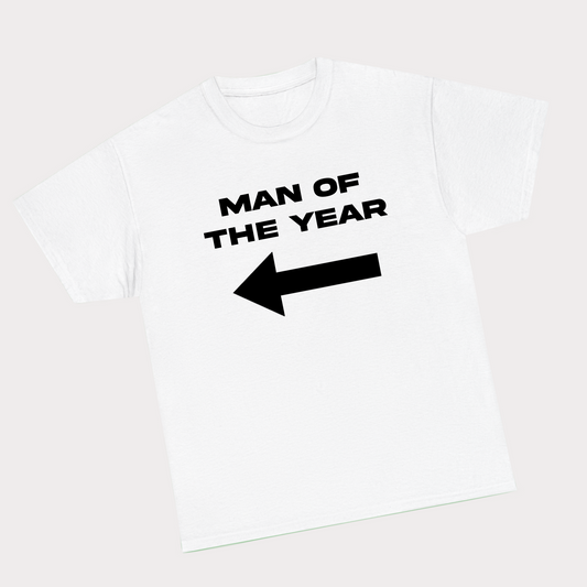 Man of the year arrow tee