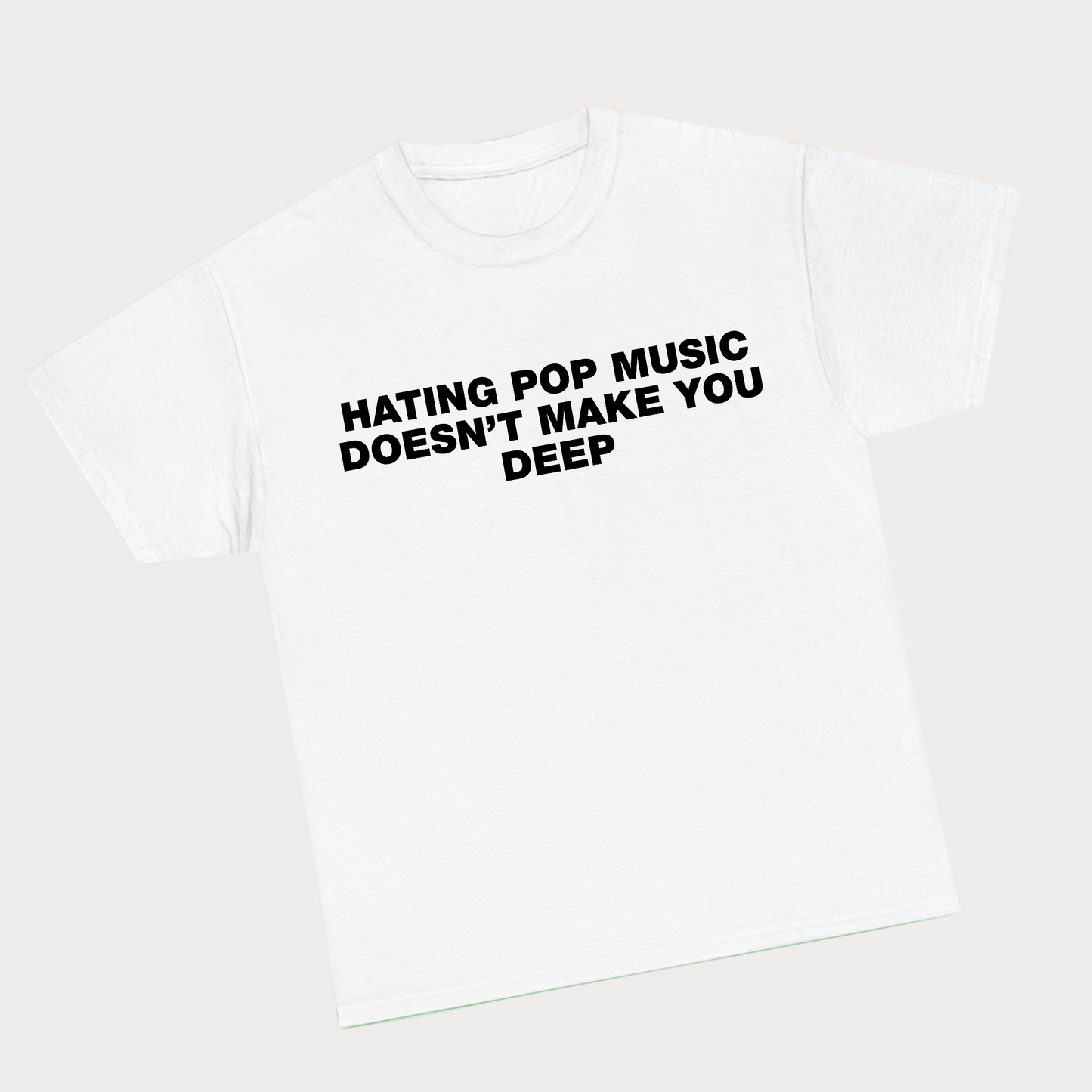 Pop Music Inspired Tee