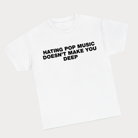 Pop Music Inspired Tee