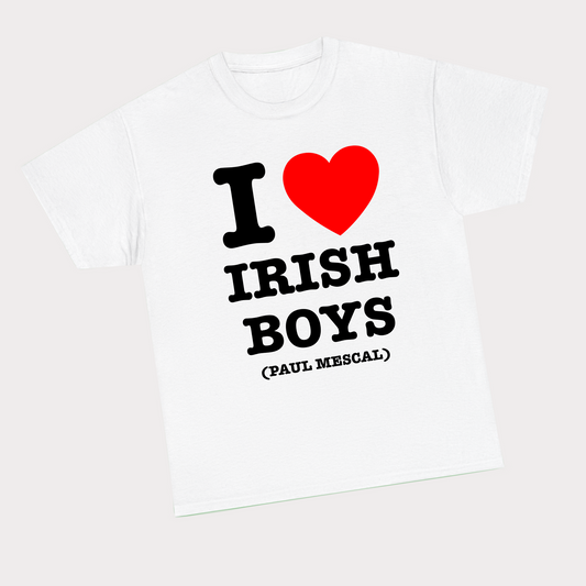 I heart Irish Boys (Paul Mescal) - Red