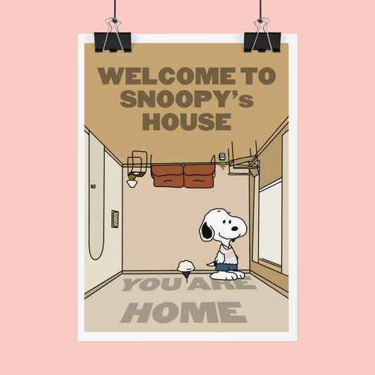 Harry x Snoopy - Harrys House Print