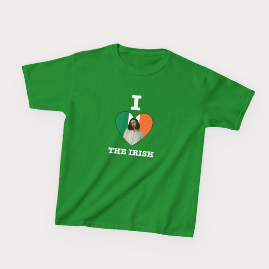 I heart the Irish (Hozier) green tee