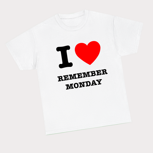 I heart Remember Monday