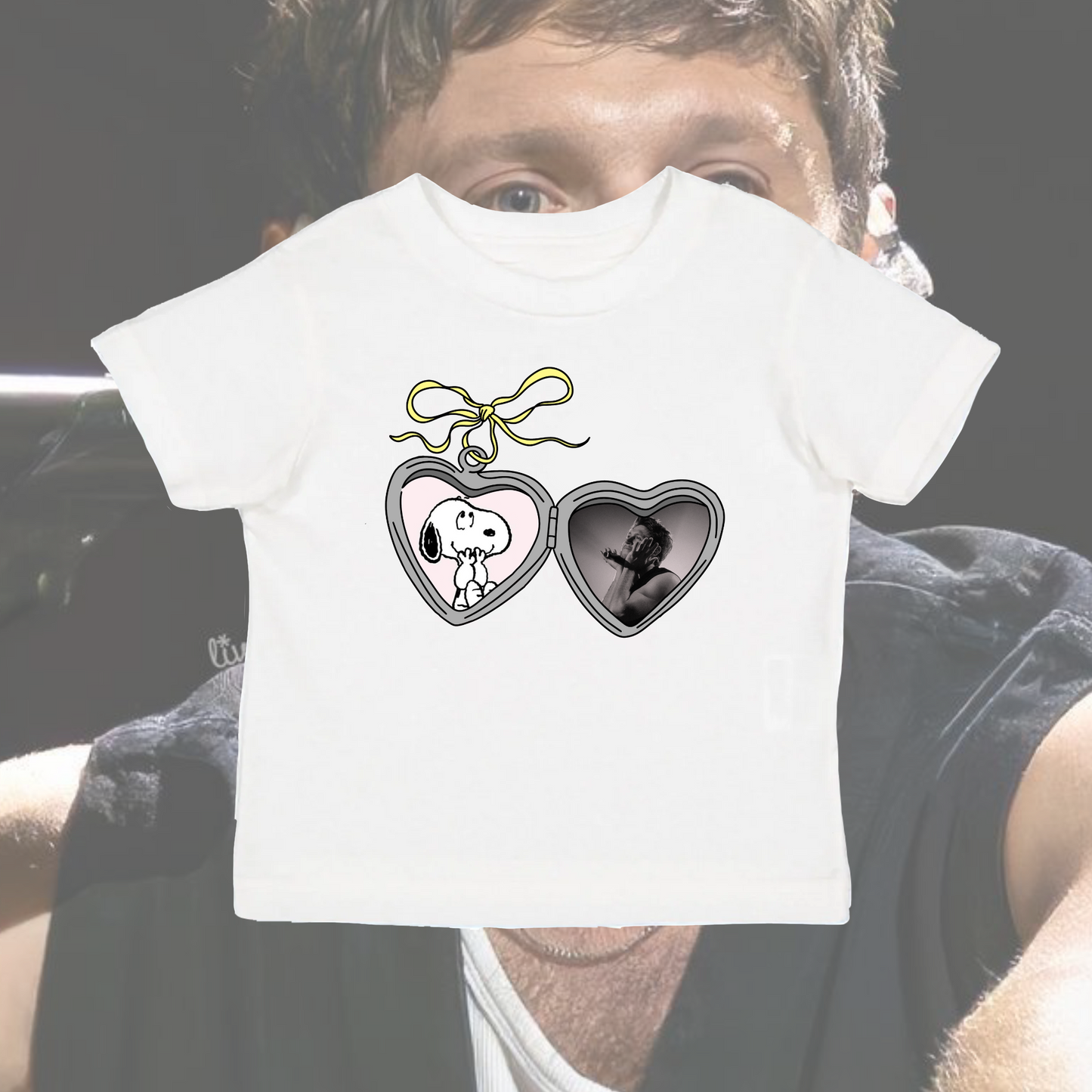 Niall dog heart locket