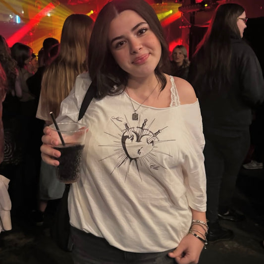 Watch It Bleed And Ache Tour Tops - With Text
