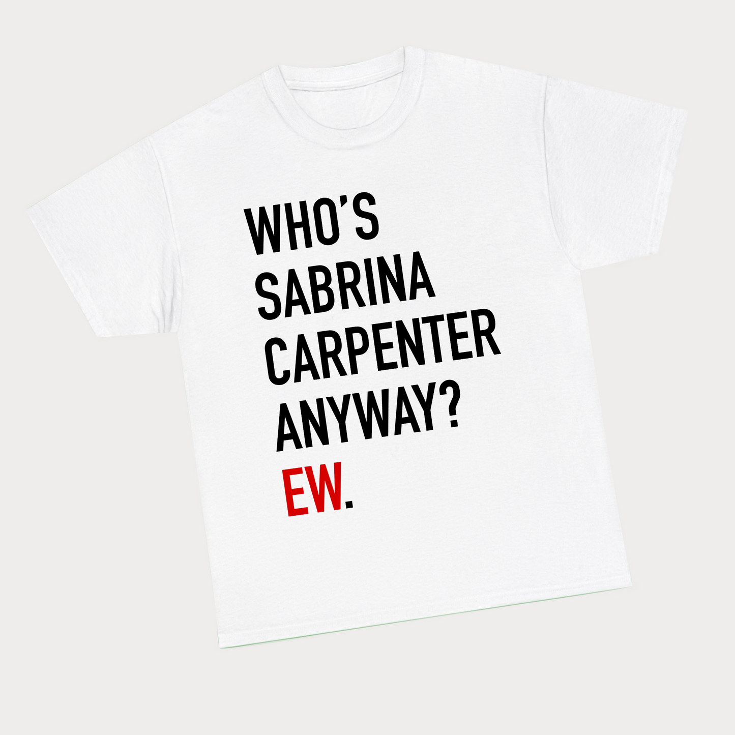 Who’s Sabrina Carpenter Anyway? Ew Top