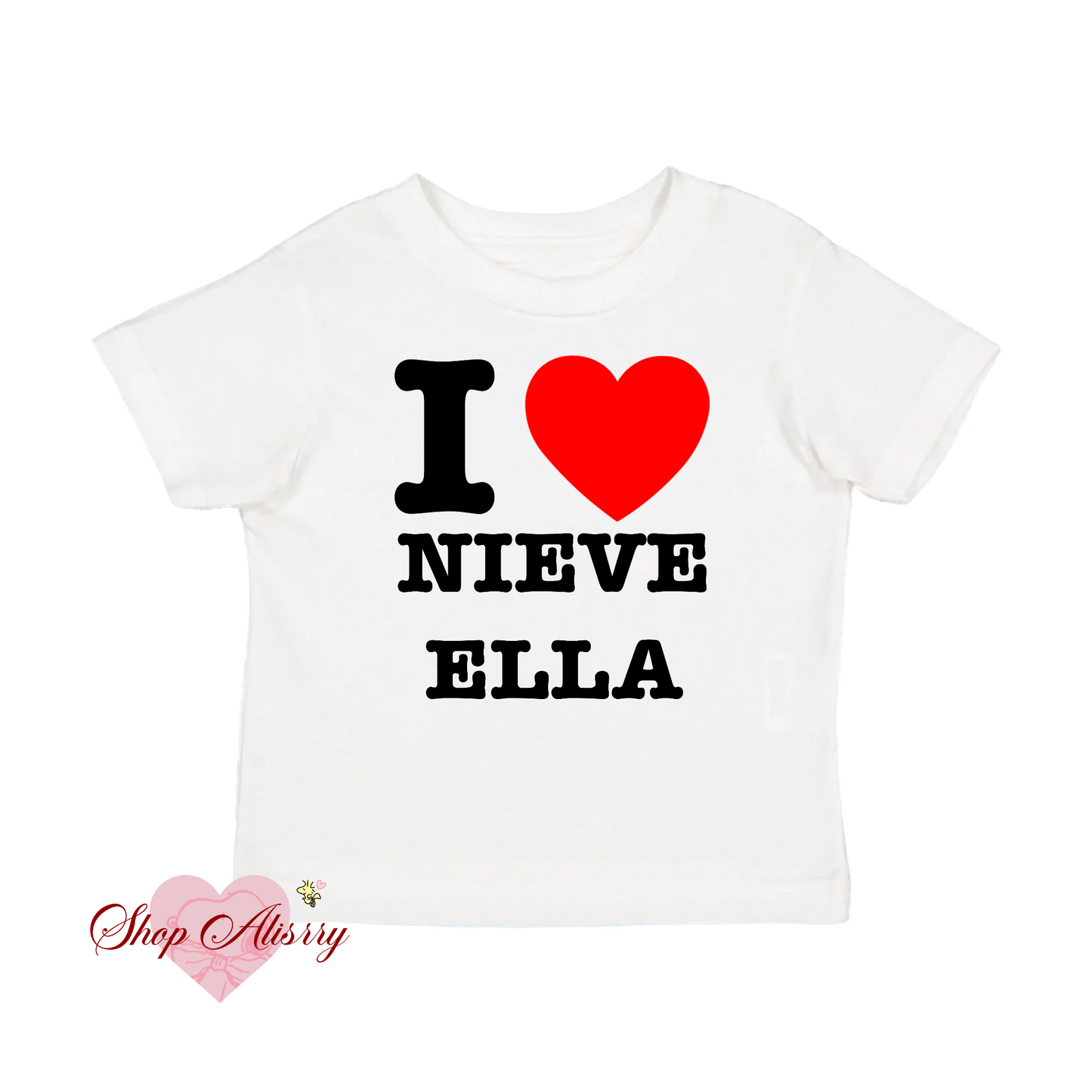 I heart Nieve Ella Top